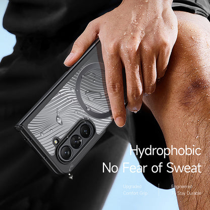 Husa MagSafe pentru Samsung Galaxy Z Fold5 F946, DUX DUCIS, Aimo, Neagra