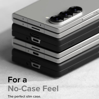 Husa MagSafe pentru Samsung Galaxy Z Fold6 F956, Ringke, Slim, Neagra