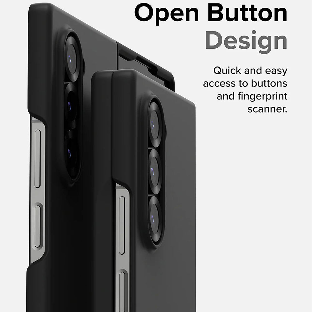 Husa MagSafe pentru Samsung Galaxy Z Fold6 F956, Ringke, Slim, Neagra