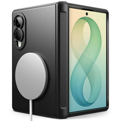 Husa MagSafe pentru Samsung Galaxy Z Fold8 F971, Ringke, Onyx Flap, Neagra