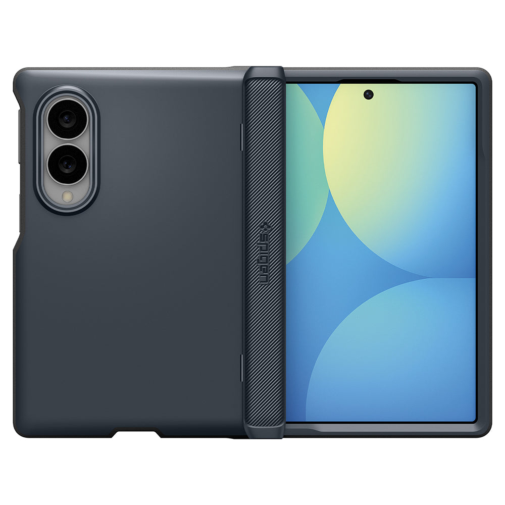 Husa MagSafe pentru Samsung Galaxy Z Fold8 F971, Spigen, Slim Armor Pro, Albastra ACS11951
