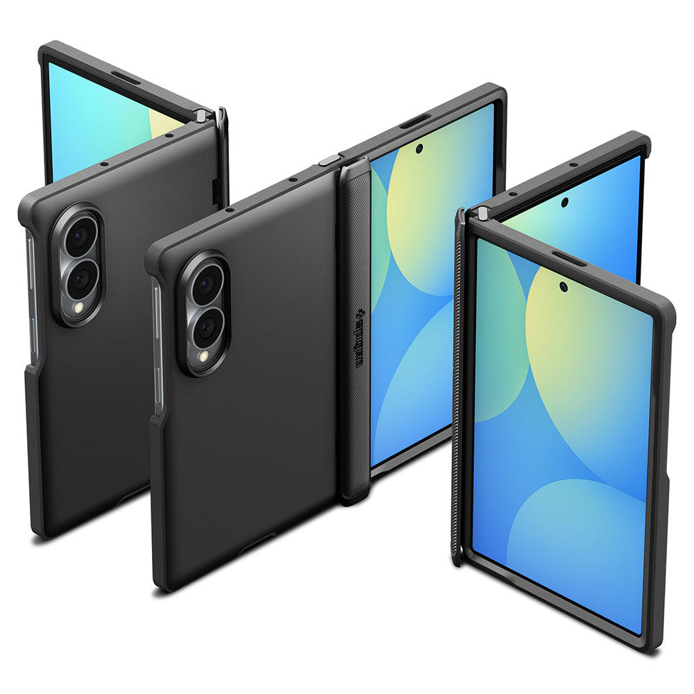 Husa MagSafe pentru Samsung Galaxy Z Fold8 F971, Spigen, Slim Armor Pro, Neagra ACS11950