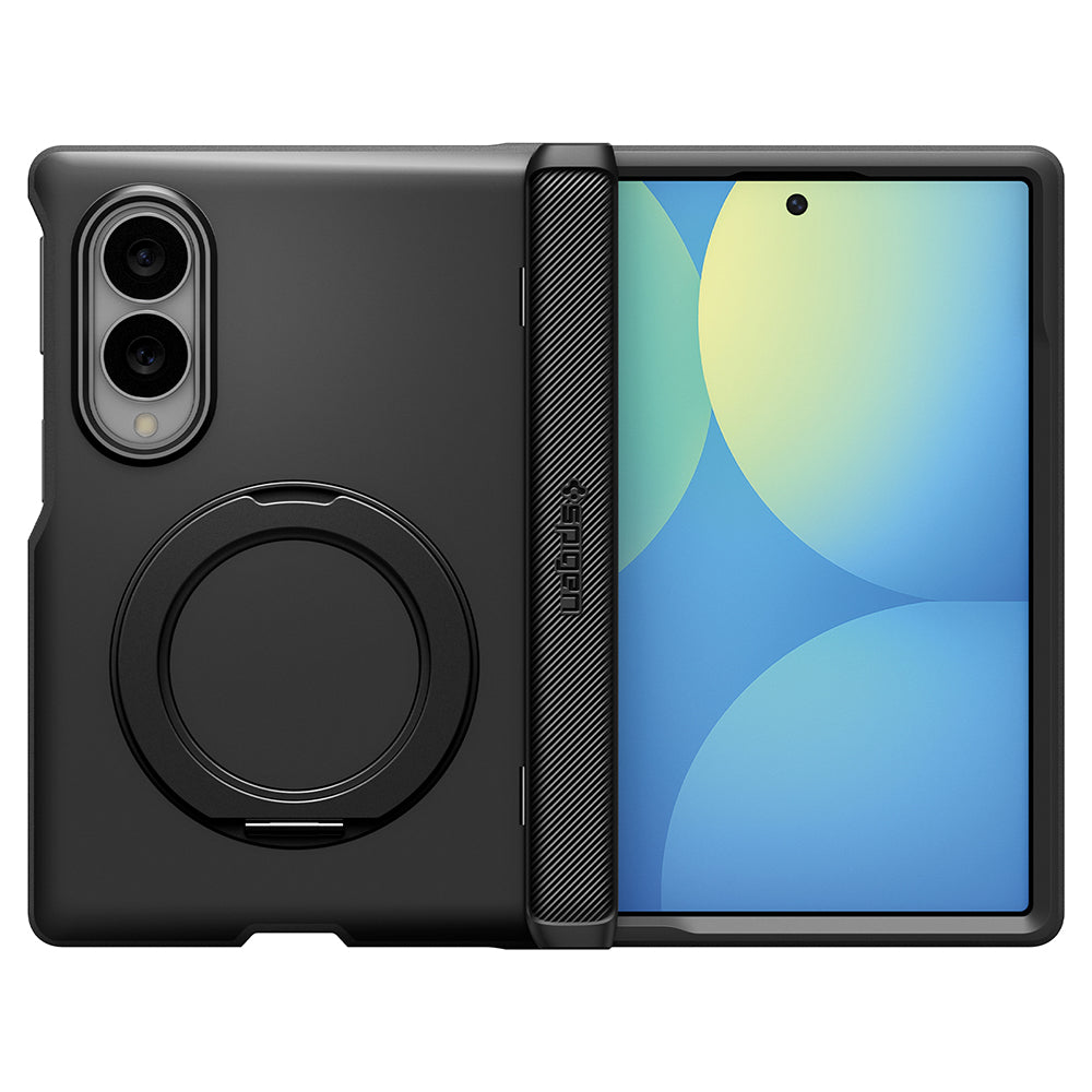 Husa MagSafe pentru Samsung Galaxy Z Fold8 F971, Spigen, Slim Armor Pro S, Neagra ACS11779