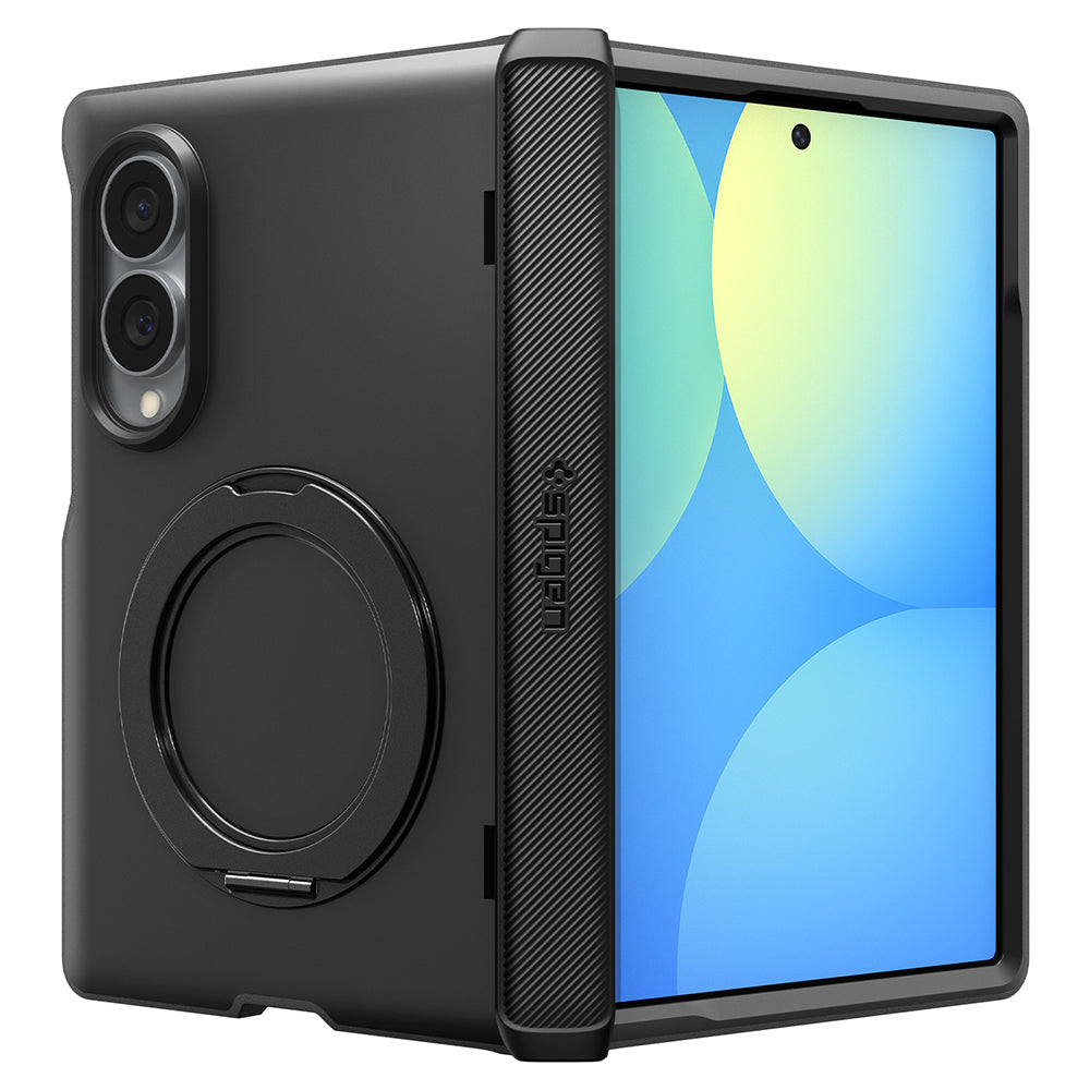 Husa MagSafe pentru Samsung Galaxy Z Fold8 F971, Spigen, Slim Armor Pro S, Neagra ACS11779