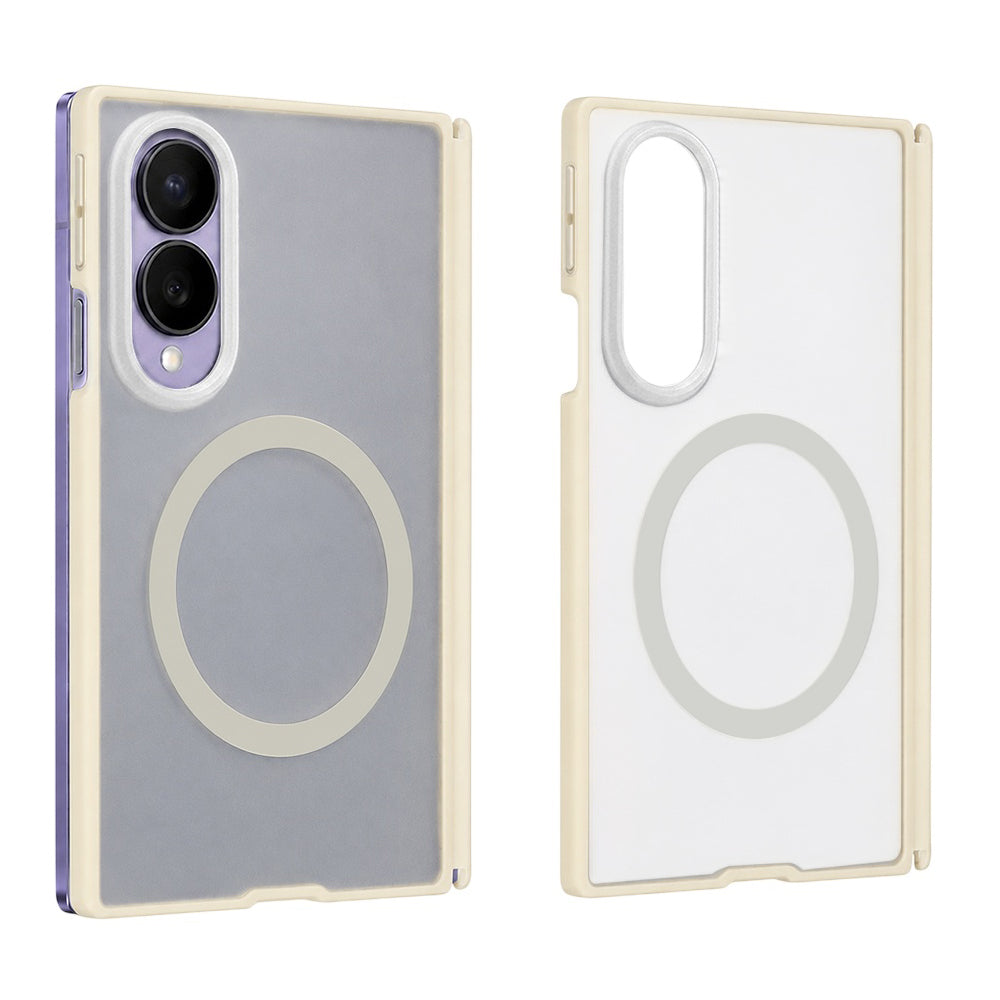 Husa MagSafe pentru Samsung Galaxy Z Fold8 F976, Blueo, Skin Friendly Anti-Drop, Gri