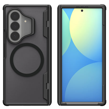 Husa MagSafe pentru Samsung Galaxy Z Fold8 Ultra F976, Spigen, Optik Armor Pro, Neagra ACS11500