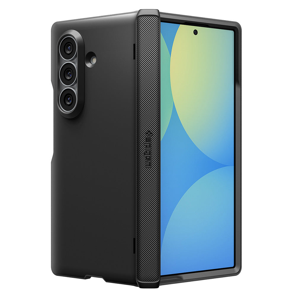 Husa MagSafe pentru Samsung Galaxy Z Fold8 Ultra F976, Spigen, Slim Armor Pro, Neagra ACS11508
