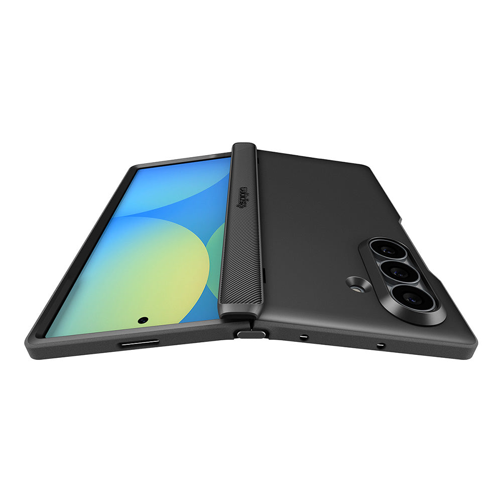 Husa MagSafe pentru Samsung Galaxy Z Fold8 Ultra F976, Spigen, Slim Armor Pro, Neagra ACS11508