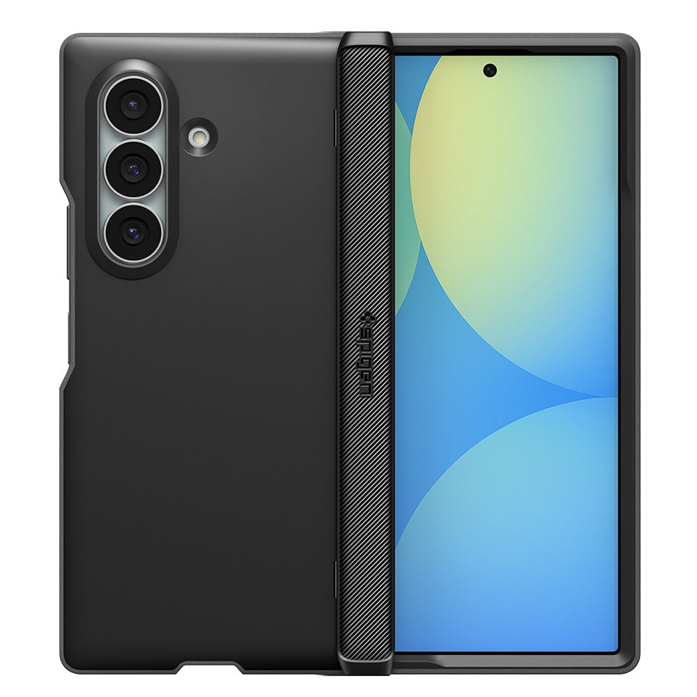 Husa MagSafe pentru Samsung Galaxy Z Fold8 Ultra F976, Spigen, Slim Armor Pro, Neagra ACS11508