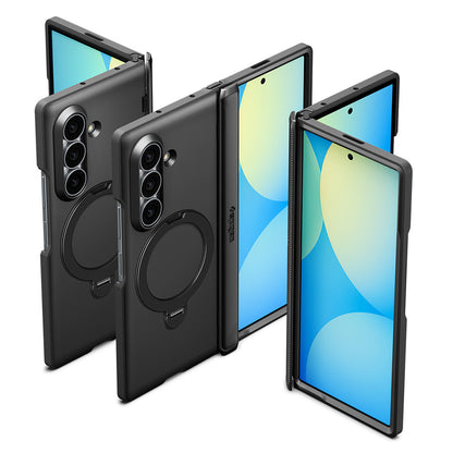 Husa MagSafe pentru Samsung Galaxy Z Fold8 Ultra F976, Spigen, Slim Armor Pro S, Neagra ACS11778
