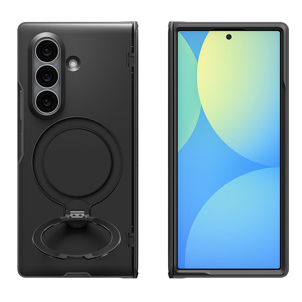 Husa MagSafe pentru Samsung Galaxy Z Fold8 Ultra F976, Spigen, Slim Armor Pro S, Neagra ACS11778