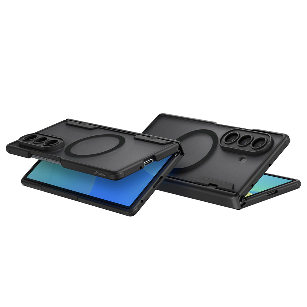 Husa MagSafe pentru Samsung Galaxy Z Fold8 Ultra F976, Spigen, Ultra Hybrid Pro, Neagra Satinata ACS12102