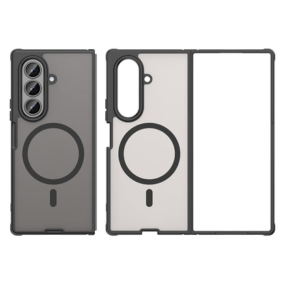 Husa MagSafe pentru Samsung Galaxy Z Fold8 Ultra F976, Techsuit, HaloFrost II, Neagra