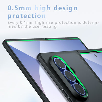 Husa MagSafe pentru Samsung Galaxy Z Fold8 Ultra F976, Techsuit, PureFrost, Neagra Satinata
