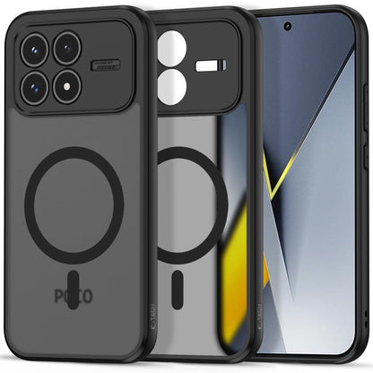 Husa MagSafe pentru Xiaomi Poco F8 Pro, Tech-Protect, Magmat, Neagra