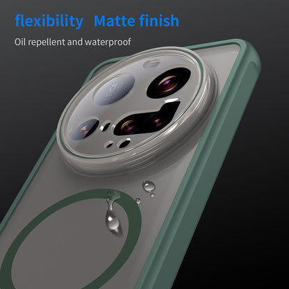 Husa MagSafe pentru Xiaomi 15 Ultra, Techsuit, HaloFrost II, Verde