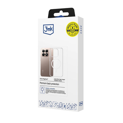 Husa MagSafe pentru Xiaomi 15T, 3MK, Armor MagCase, Transparenta