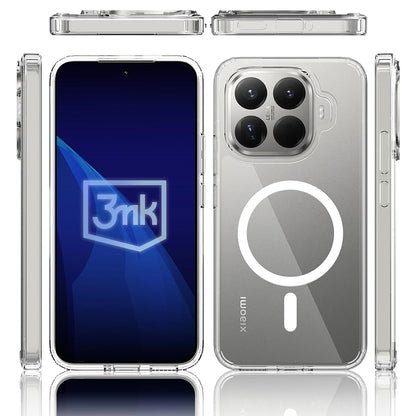 Husa MagSafe pentru Xiaomi 15T Pro, 3MK, Armor MagCase, Transparenta