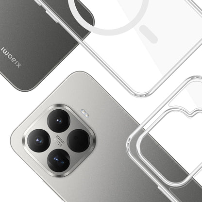 Husa MagSafe pentru Xiaomi 15T Pro, 3MK, Armor MagCase, Transparenta