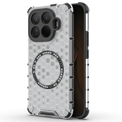 Husa MagSafe pentru Xiaomi 15T Pro, Techsuit, HoneyComb Shield, Alba