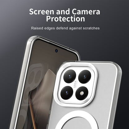 Husa MagSafe pentru Xiaomi 15T, Techsuit, CandyCase, Alba