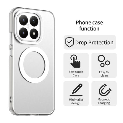 Husa MagSafe pentru Xiaomi 15T, Techsuit, CandyCase, Alba