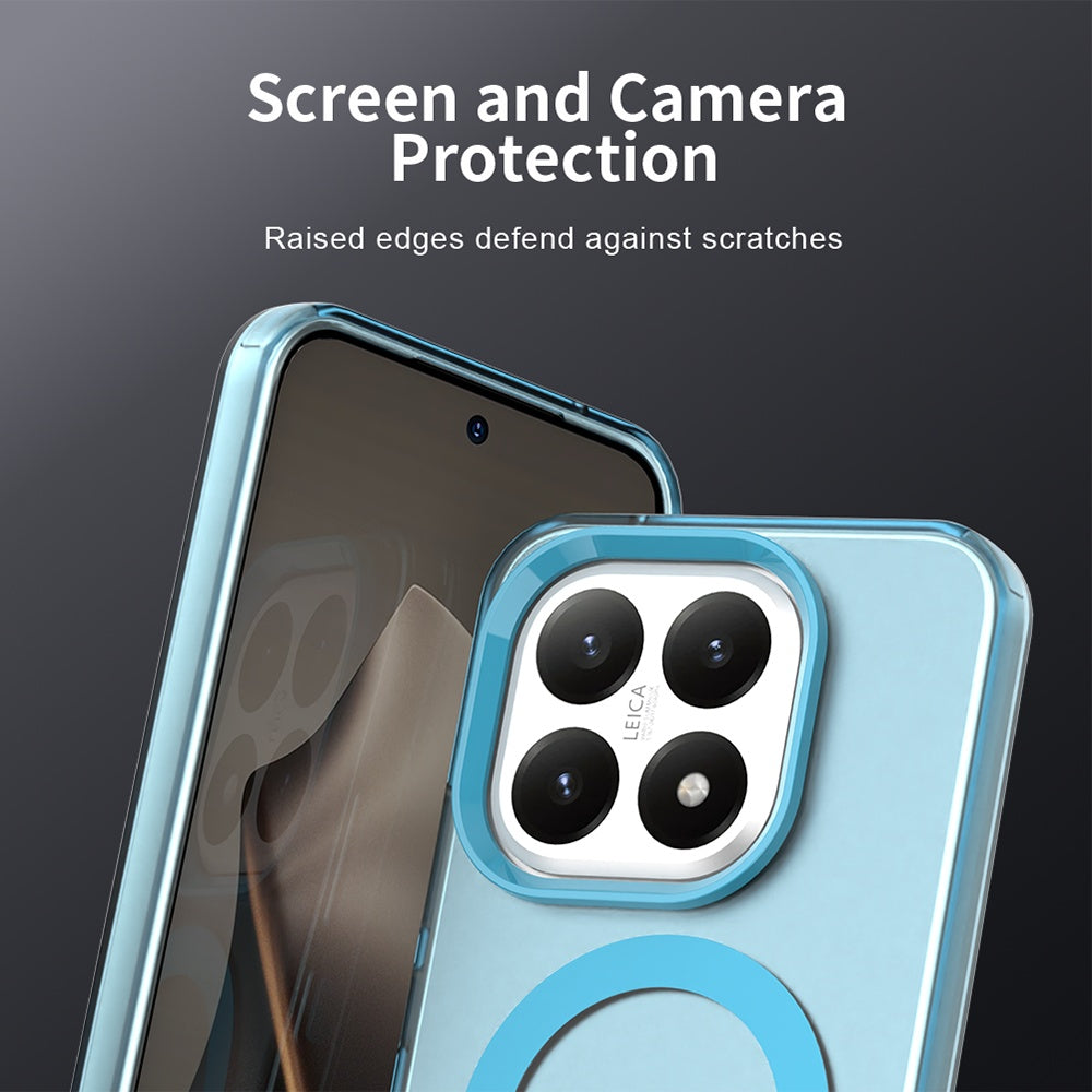 Husa MagSafe pentru Xiaomi 15T, Techsuit, CandyCase, Albastra