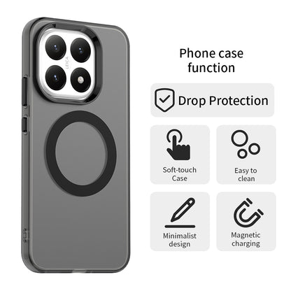 Husa MagSafe pentru Xiaomi 15T, Techsuit, CandyCase, Neagra