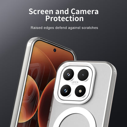 Husa MagSafe pentru Xiaomi 17, Techsuit, CandyCase, Alba