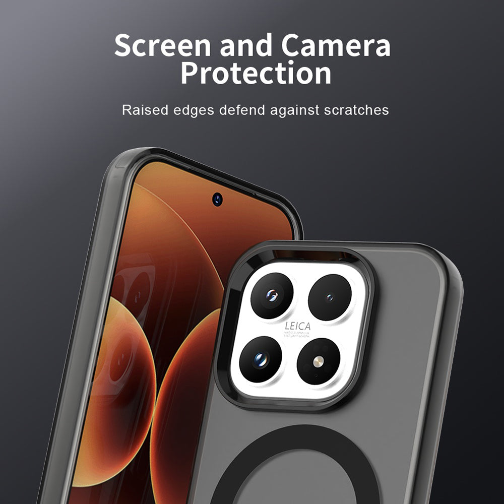 Husa MagSafe pentru Xiaomi 17, Techsuit, CandyCase, Neagra