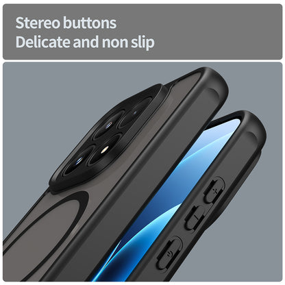 Husa MagSafe pentru Xiaomi 17, Techsuit, HaloFrost II, Neagra
