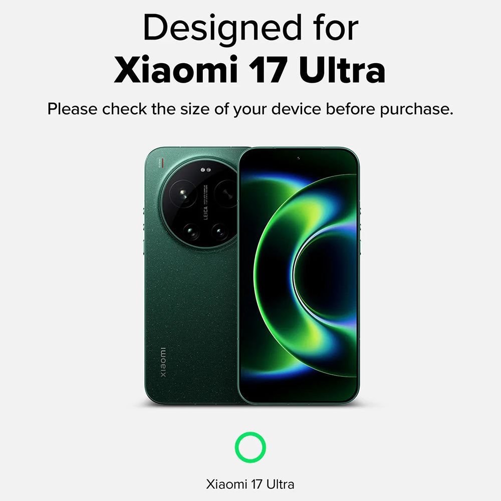 Husa MagSafe pentru Xiaomi 17 Ultra, Ringke, Fusion X, Neagra
