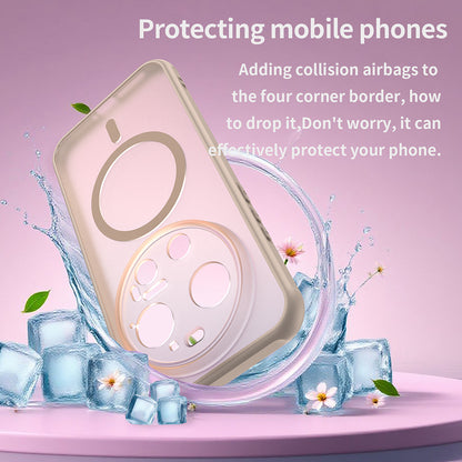 Husa MagSafe pentru Xiaomi 17 Ultra, Techsuit, HaloFrost II, Aurie