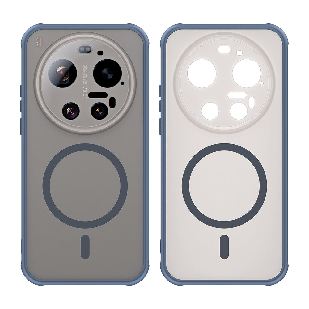 Husa MagSafe pentru Xiaomi 17 Ultra, Techsuit, HaloFrost II, Bleumarin