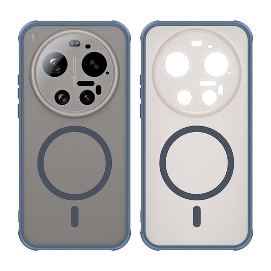 Husa MagSafe pentru Xiaomi 17 Ultra, Techsuit, HaloFrost II, Bleumarin
