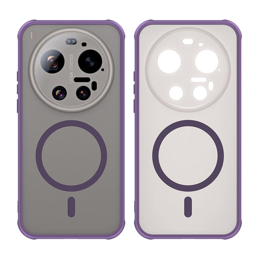 Husa MagSafe pentru Xiaomi 17 Ultra, Techsuit, HaloFrost II, Mov