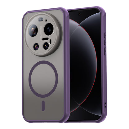 Husa MagSafe pentru Xiaomi 17 Ultra, Techsuit, HaloFrost II, Mov