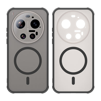 Husa MagSafe pentru Xiaomi 17 Ultra, Techsuit, HaloFrost II, Neagra