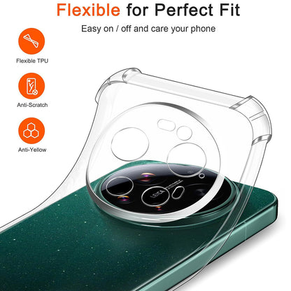 Husa MagSafe pentru Xiaomi 17 Ultra, Techsuit, Shockproof, Transparenta