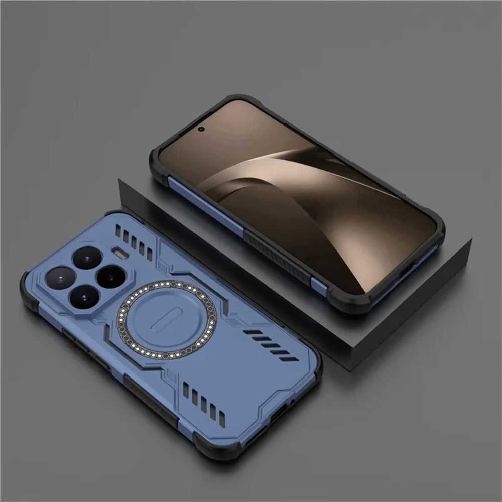 Husa MagSafe pentru Xiaomi 17T Pro, Techsuit, ArmorMag, Albastra
