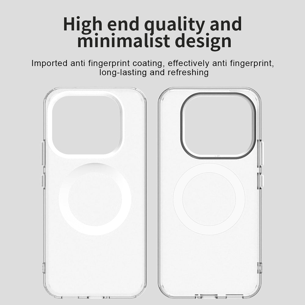 Husa MagSafe pentru Xiaomi 17T Pro, Techsuit, CandyCase, Alba