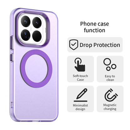 Husa MagSafe pentru Xiaomi 17T Pro, Techsuit, CandyCase, Mov