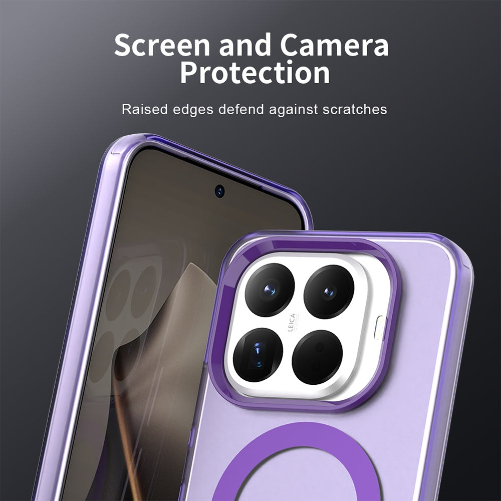 Husa MagSafe pentru Xiaomi 17T Pro, Techsuit, CandyCase, Mov