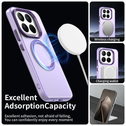 Husa MagSafe pentru Xiaomi 17T Pro, Techsuit, CandyCase, Mov