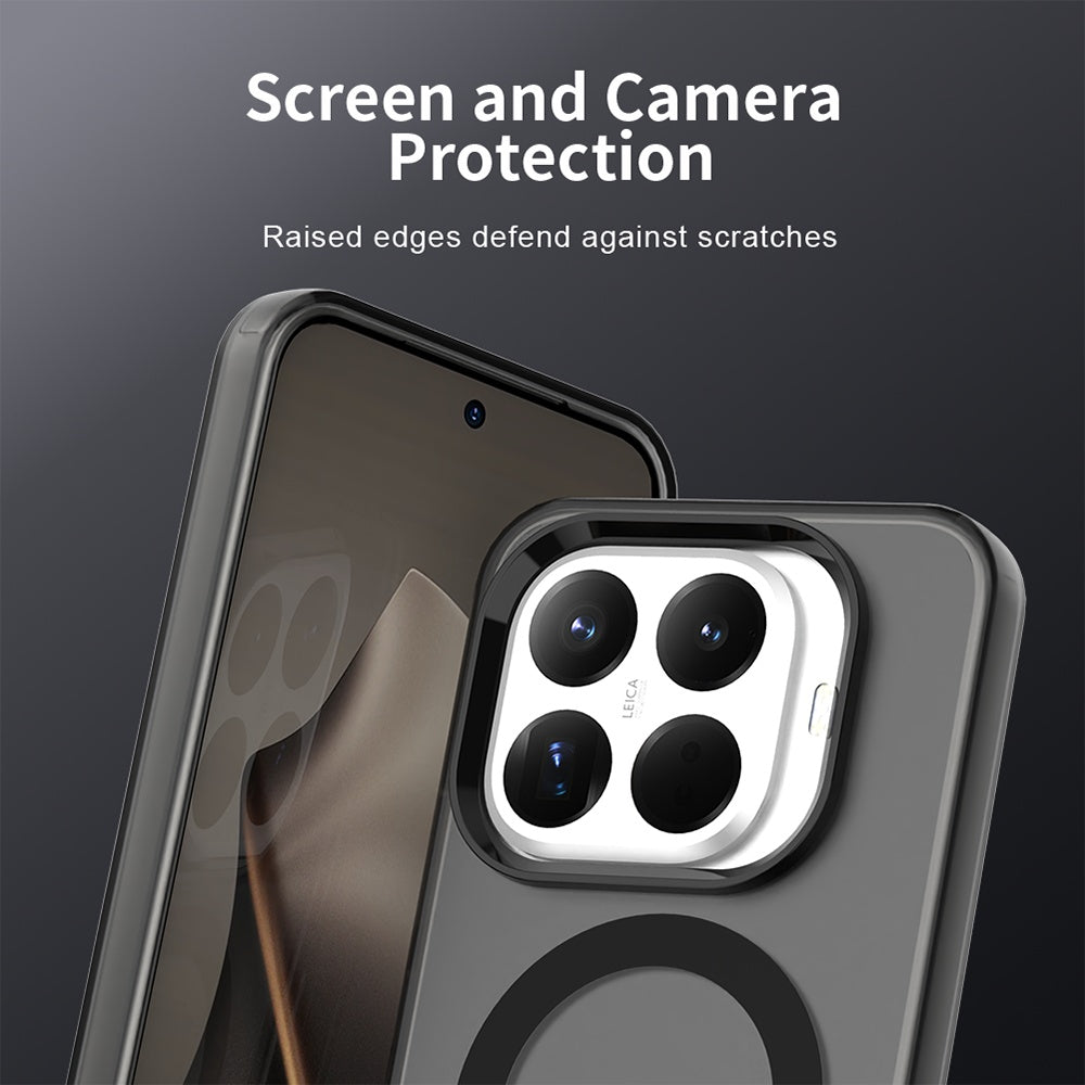 Husa MagSafe pentru Xiaomi 17T Pro, Techsuit, CandyCase, Neagra