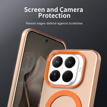 Husa MagSafe pentru Xiaomi 17T Pro, Techsuit, CandyCase, Portocalie