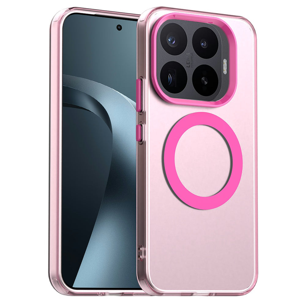 Husa MagSafe pentru Xiaomi 17T Pro, Techsuit, CandyCase, Roz