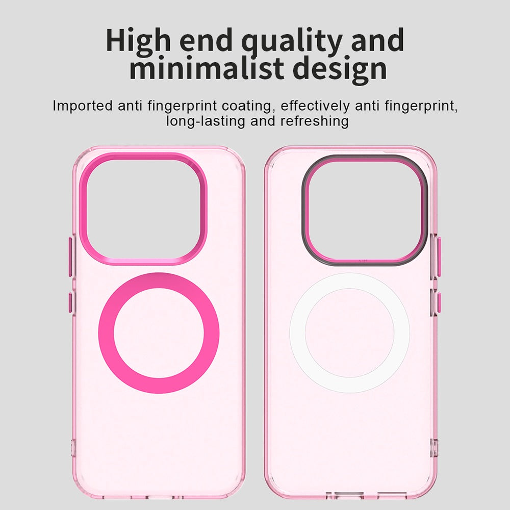 Husa MagSafe pentru Xiaomi 17T Pro, Techsuit, CandyCase, Roz