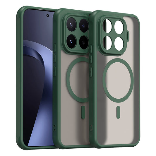 Husa MagSafe pentru Xiaomi 17T Pro, Techsuit, HaloFrost II, Verde