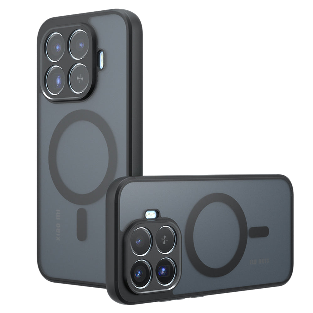 Husa MagSafe pentru Xiaomi 17T Pro, Techsuit, PureFrost, Neagra Satinata